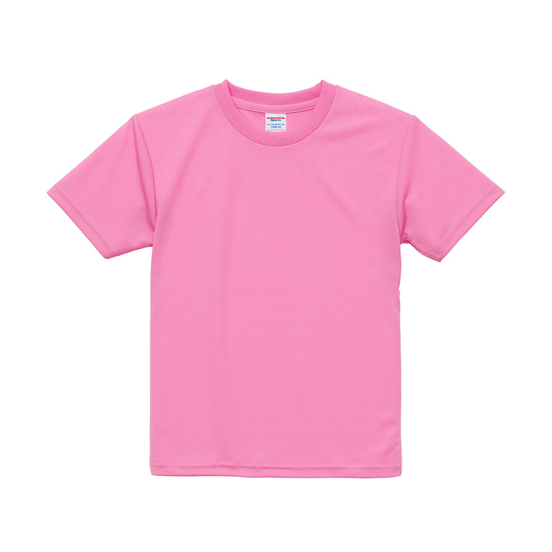 ピンク｜ソフトドライTシャツ