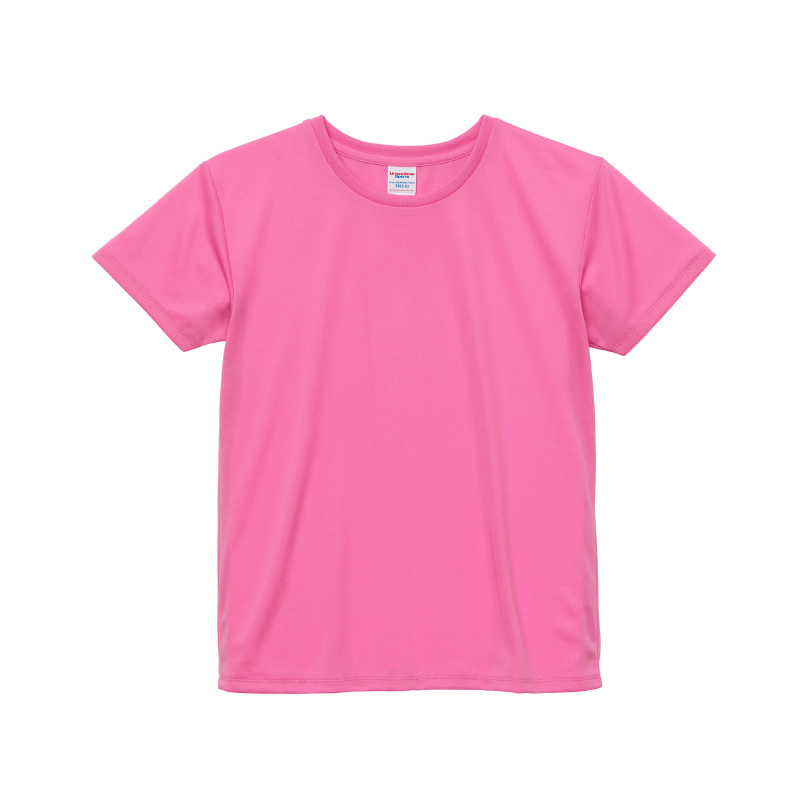 ピンク｜ソフトドライTシャツ